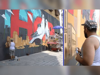 Lebanese artists use graffiti to restore hope in Beirut
