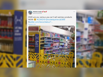Sanitary products non-essential? Wrong! Welsh government replies to shoppers after they share their shock on Twitter