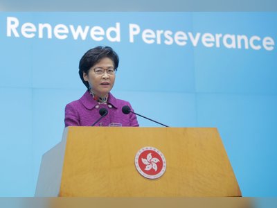 Hong Kong leader lauds new security law despite criticism
