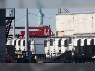 Hundreds of corpses stored in New York freezer trucks for months