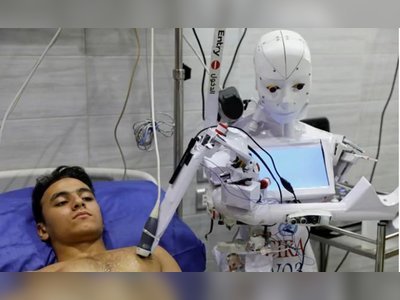 Now A Remote-Controlled Robot To Test Covid, Warn Those Without Mask