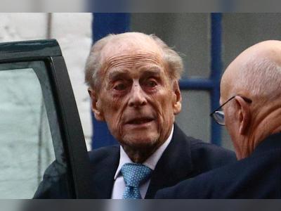 UK's Prince Philip, 99, moves hospital for heart tests