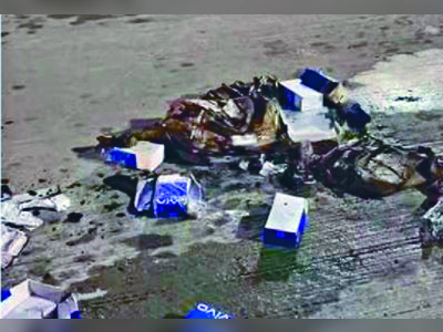 Airport scare as phones catch fire