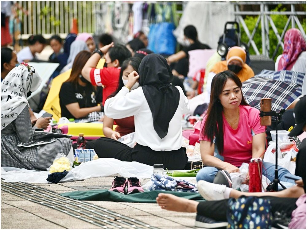 At least 1,200 foreign domestic helpers see plans disrupted by flight ban