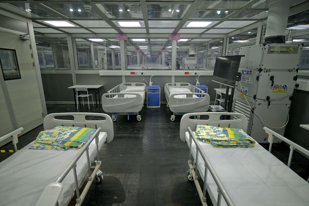 AsiaWorld-Expo field hospital reopens with 500 beds