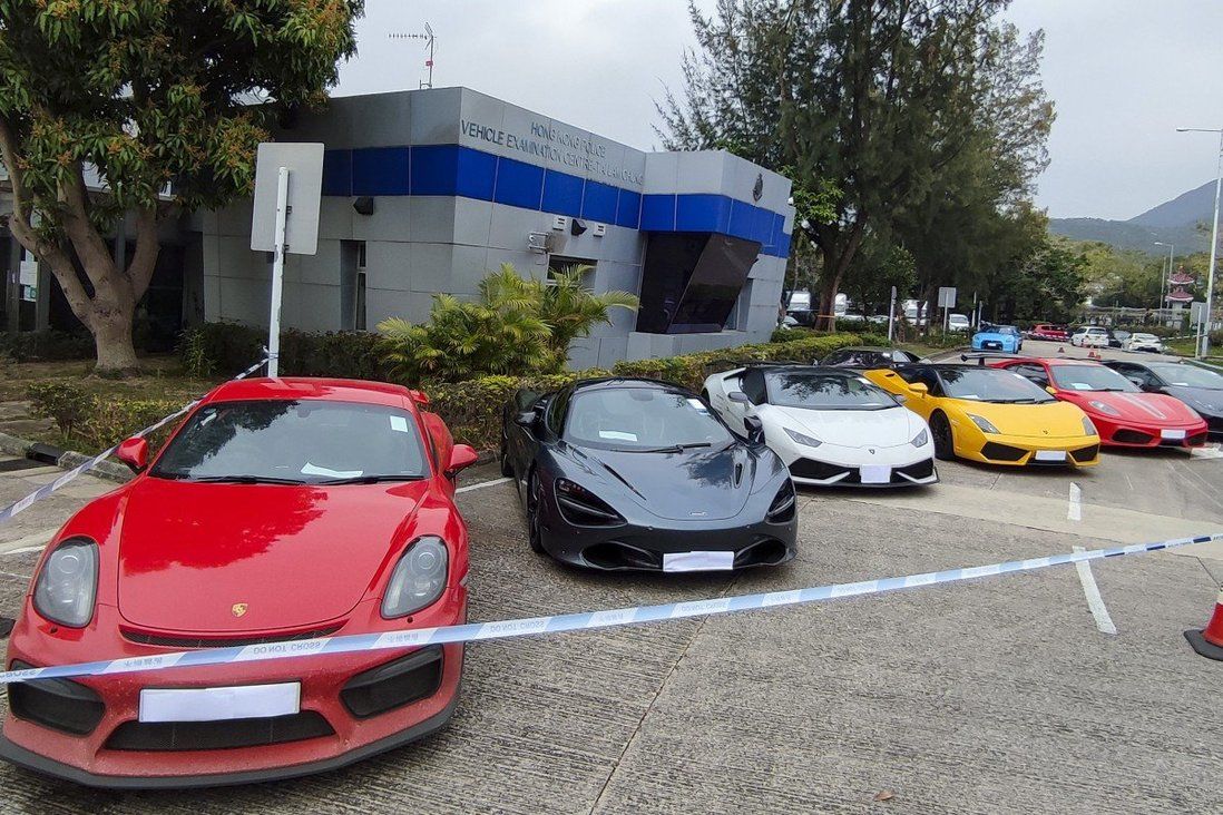 Hong Kong police arrest 10, seize 9 luxury sports cars over illegal racing