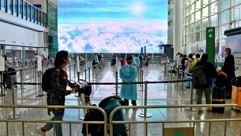 Hong Kong to ease Covid flight ban policy