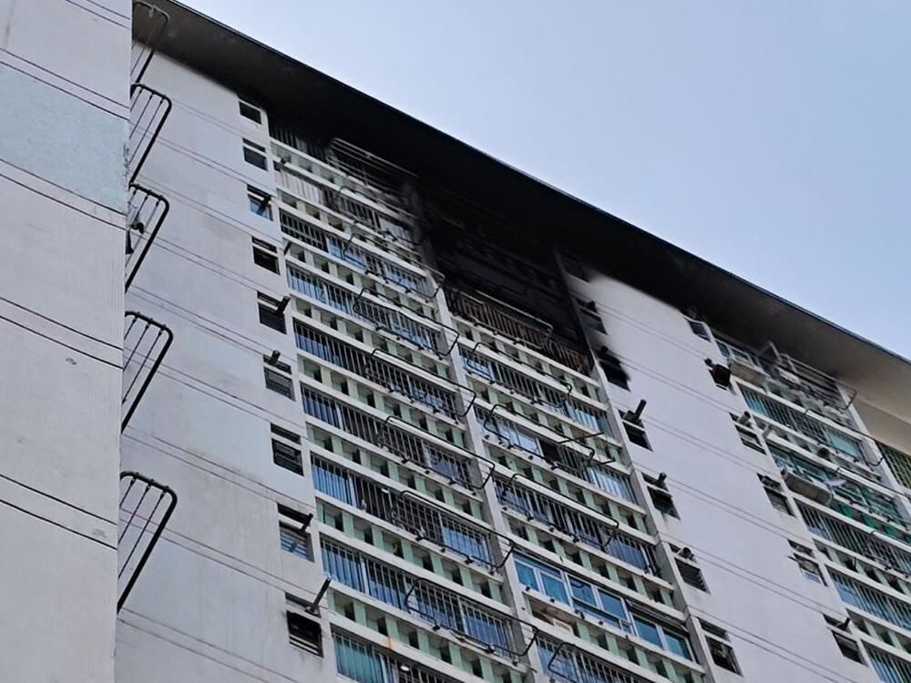 Seven injured in Sun Tin Wai Estate blaze, suspected arsonist arrested
