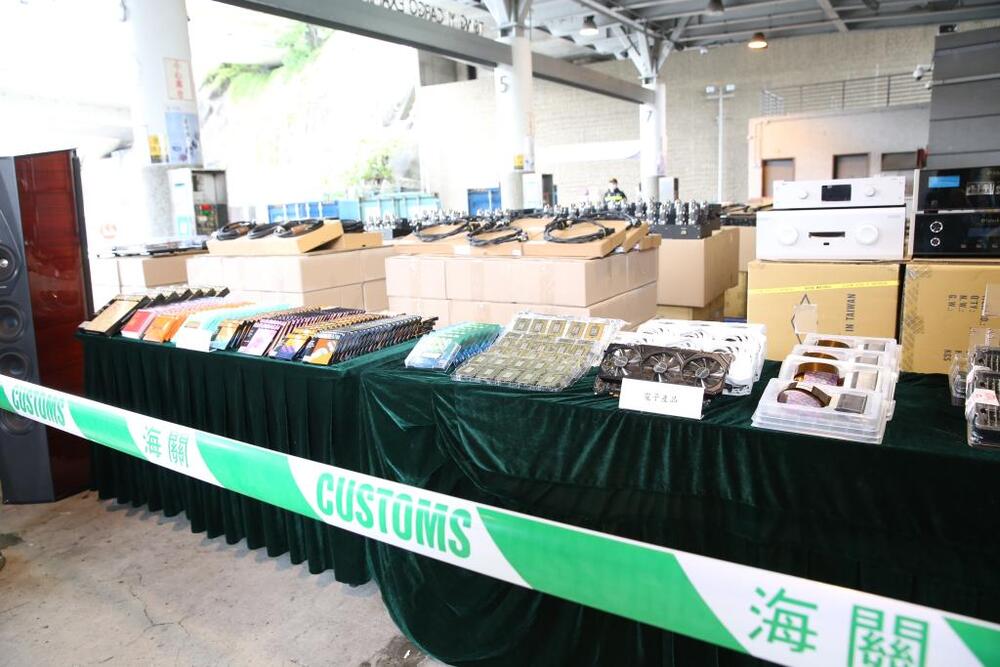 Customs seizes HK$160m smuggled music accessories and audio equipment