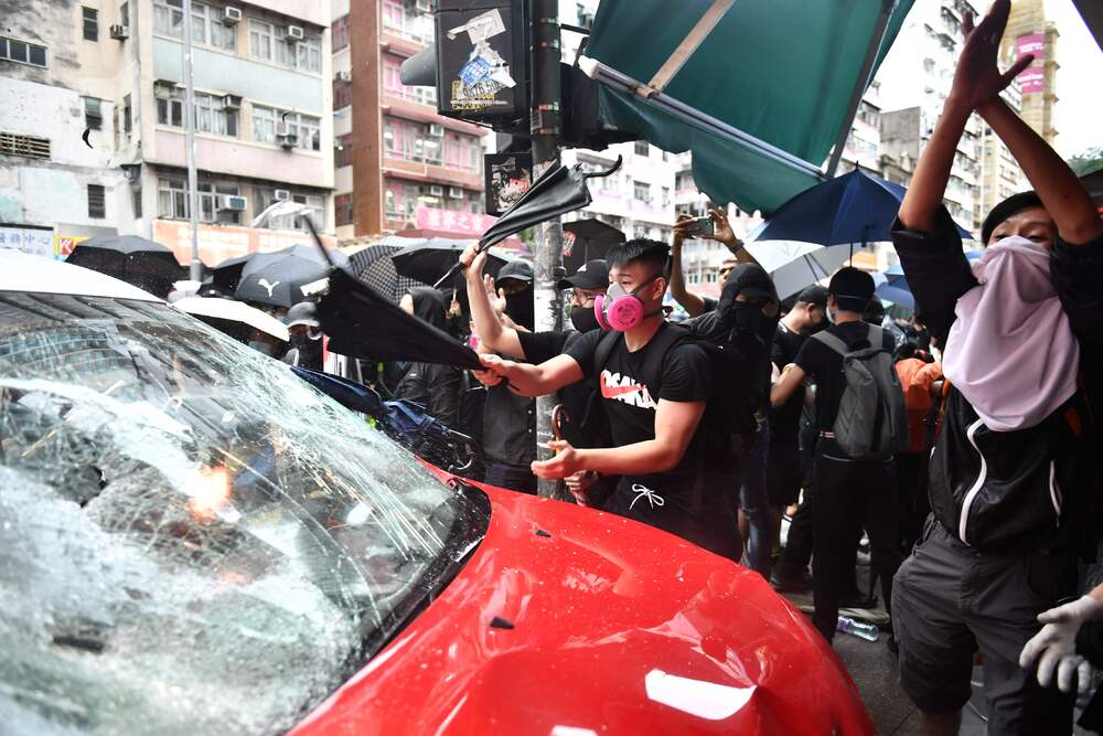 Man sentenced to three years in jail for violently assaulting cabbie during 2019 protest