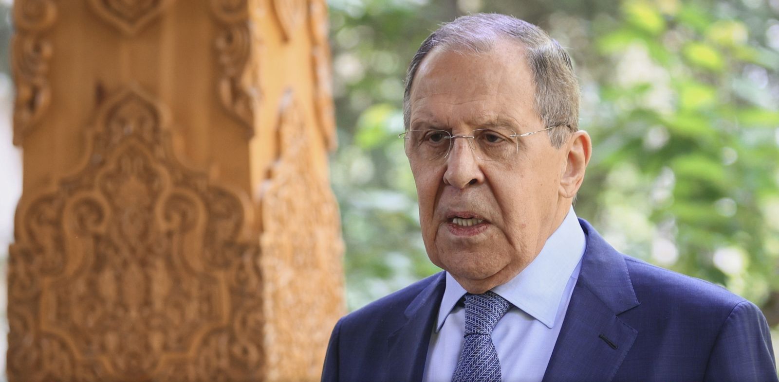 West has declared 'total hybrid war' on Russia, claims Lavrov - as Putin warns Finland against joining NATO