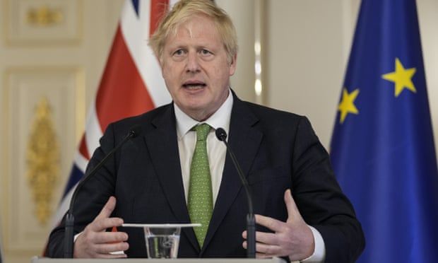 Boris Johnson backs away from Northern Ireland protocol threat ahead of talks