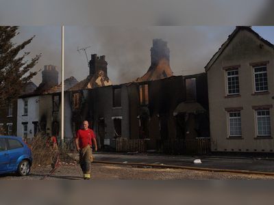 Heatwave: Fires blaze after UK passes 40C for first time