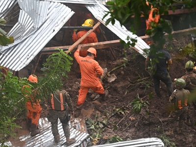 El Salvador landslides kill at least 7, including three children
