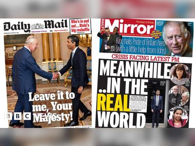 Newspaper headlines: 'Crisis cabinet' and 'kings can only get better'