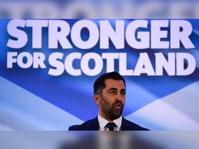UK: Humza Yousaf replaces Nicola Sturgeon as SNP leader and first minister in Scotland.