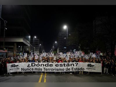 White daisies bloom in Uruguay's streets, in memory of dictatorship missing